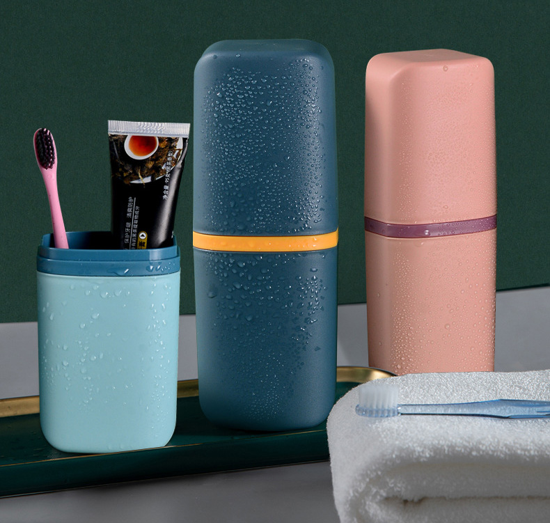 Hộp Đựng Bàn Chải Đánh Răng Màu Trơn Không Chia Ngăn Đi Du Lịch Tiện Lợi Hộp Đựng Bàn Chải Đánh Răng Màu Trơn Không Chia Ngăn Đi Du Lịch Tiện Lợi