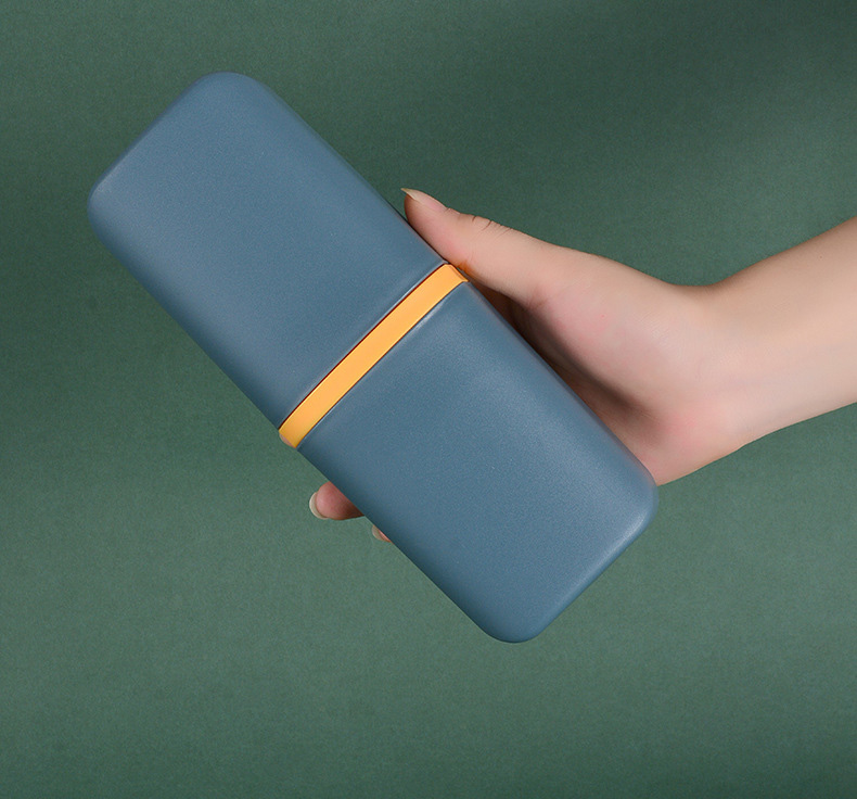 Hộp Đựng Bàn Chải Đánh Răng Màu Trơn Không Chia Ngăn Đi Du Lịch Tiện Lợi Hộp Đựng Bàn Chải Đánh Răng Màu Trơn Không Chia Ngăn Đi Du Lịch Tiện Lợi