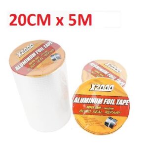 Băng Keo Chống Thấm X2000 Chắc Chắn, Chống Thấm Dột, Dán Tường, Dán Mái Tôn Rộng 20Cm Dài 5M