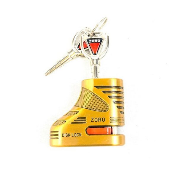 Khóa Đĩa Xe Máy Zoro Disk Lock Kèm 2 Chìa