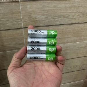 Pin Sạc Lithium 3V7 18650 Dp 2.000Mah Đầu Bằng Tiện Lợi