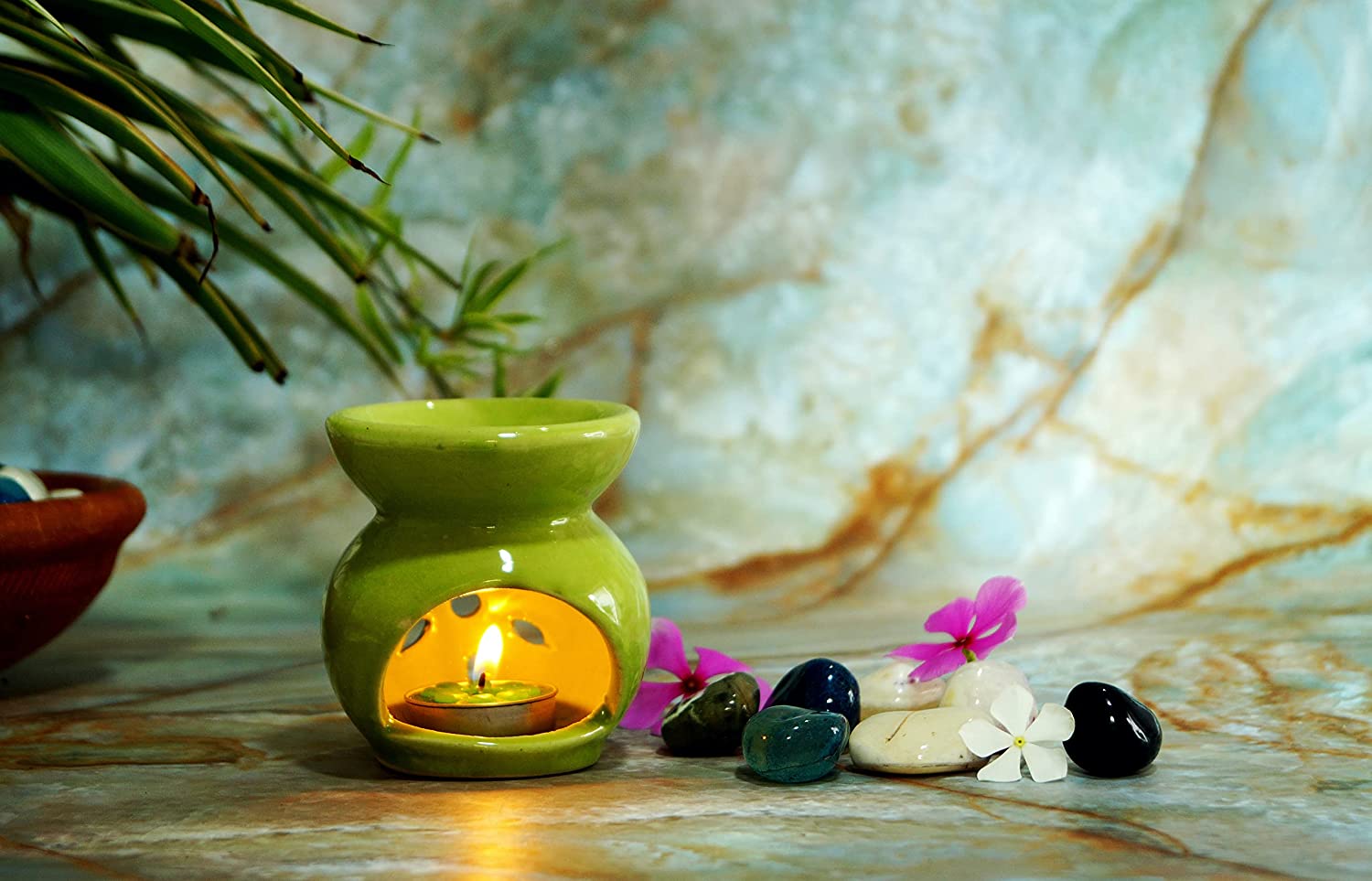 Bộ Đèn Xông Tinh Dầu