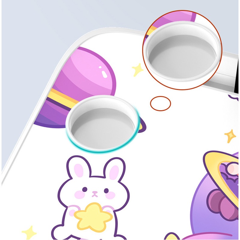 Bàn Học Gấp Gọn Hình Thú Có Khe Cắm Điện Thoại Và Khay Ly, Ngăn Kéo Rút