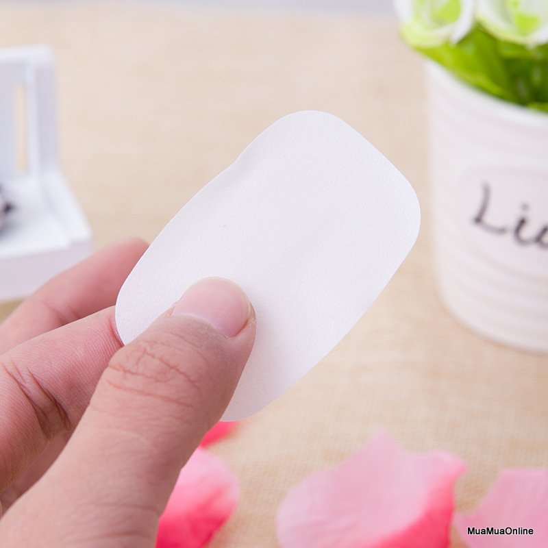 Xà Phòng Giấy Dùng 1 Lần Tiện Dụng