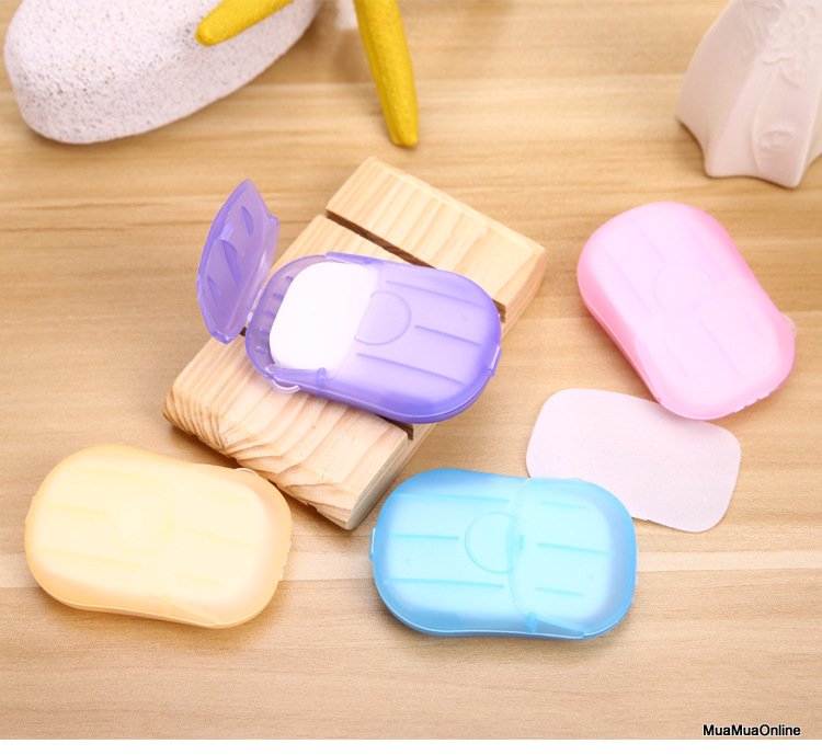 Xà Phòng Giấy Dùng 1 Lần Tiện Dụng
