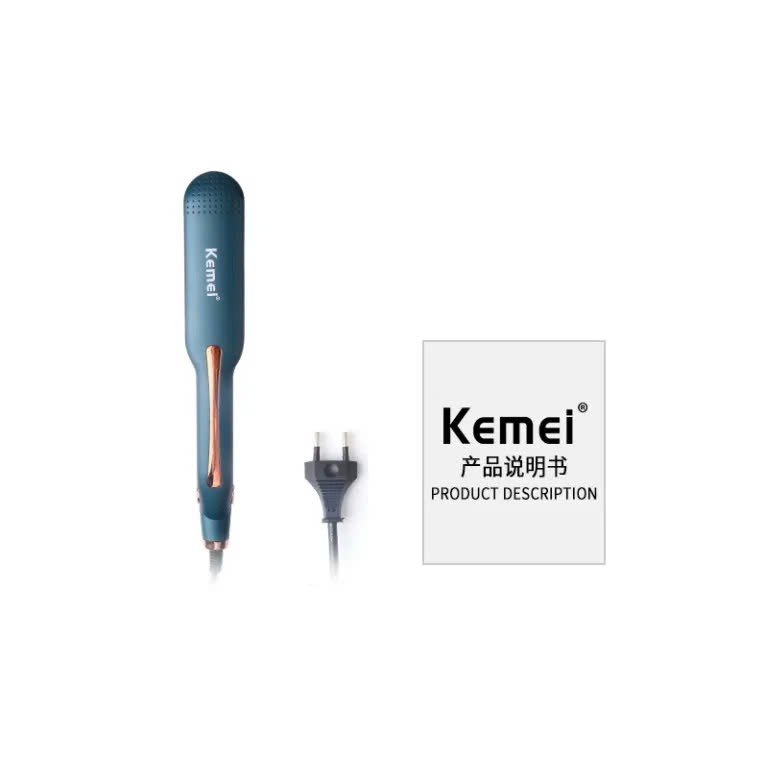 Máy Duỗi Tóc Chuyên Nghiêp Điều Chỉnh Nhiệt Độ Kemei Km 9827