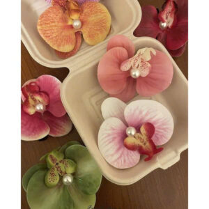 Kẹp Tóc Hoa Lan Hồ Điệp Thời Trang Nữ Tính