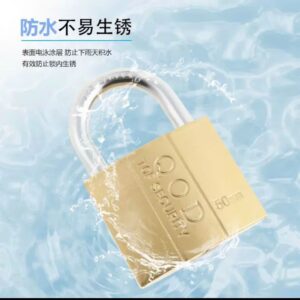 Ổ Khóa Qod Top Security 50Mm Kèm 3 Chìa Khóa Tiện Lợi