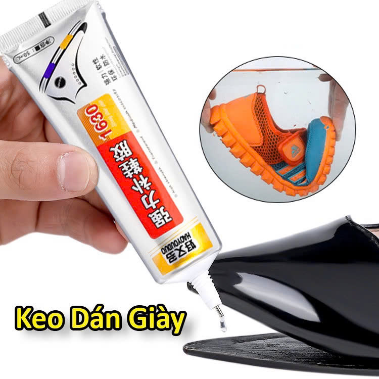 Keo Dán Giày Dép Chuyên Dụng 1688 Haoyouduo 60 Ml Trong Suốt Siêu Dính Chống Thấm Nước