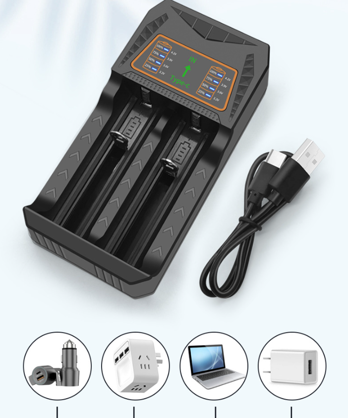 Bộ Sạc Pin Đa Năng Dùng Cho Các Loại Pin Đôi Aa/aaa/3.7V Mh-5D82Hp Bộ Sạc Pin Đa Năng Dùng Cho Các Loại Pin Đôi Aa/aaa/3.7V Mh-5D82Hp