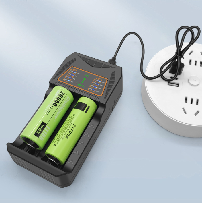 Bộ Sạc Pin Đa Năng Dùng Cho Các Loại Pin Đôi Aa/aaa/3.7V Mh-5D82Hp Bộ Sạc Pin Đa Năng Dùng Cho Các Loại Pin Đôi Aa/aaa/3.7V Mh-5D82Hp