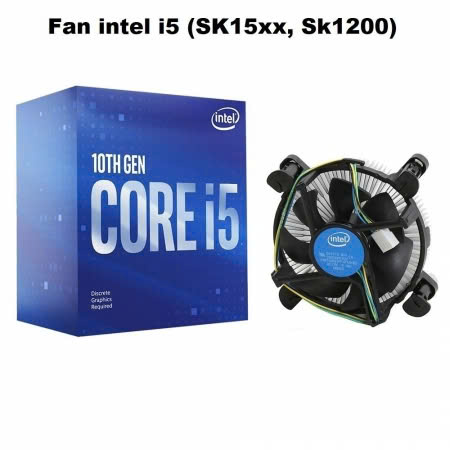 Tản Nhiệt Cpu Zin Intel I5-9100F ( Socket 775,1155,1150,1151,1200 )