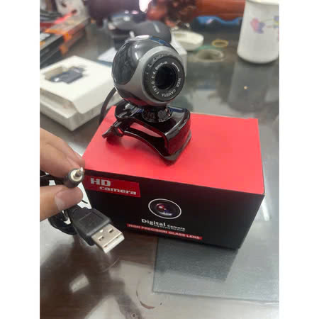 Webcam Tròn Robot Chân Kẹp Wc-Ct01 Với Cổng Cắm Usb Tiện Lợi