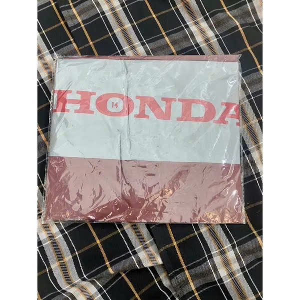 Áo Mưa Xẻ Tà Cánh Dơi Xe Máy Hãng Honda Người Lớn Nhựa Dẻo Pvc Chống Thấm