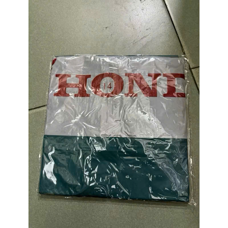 Áo Mưa Xẻ Tà Cánh Dơi Xe Máy Hãng Honda Người Lớn Nhựa Dẻo Pvc Chống Thấm