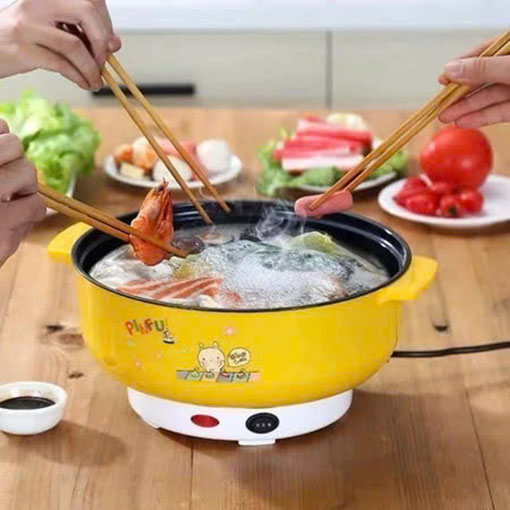 Cooking 26Cm: Nồi Lẩu Đa Năng Cooking Pot Chiên, Xào, Luộc, Nấu Lẩu Mini Cooking 26Cm: Nồi Lẩu Đa Năng Cooking Pot Chiên, Xào, Luộc, Nấu Lẩu Mini