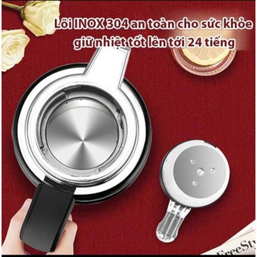 Ấm Siêu Tốc Gugkdd Gd-St21 Tự Ngắt Khi Sôi Đa Năng 2 Trong 1 Dung Tích 3L Giữ Nhiệt,giữ Ấm