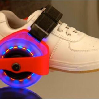 Bánh Xe Lắp Giầy Trượt Patin Cho Trẻ Bánh Xe Phát Sáng