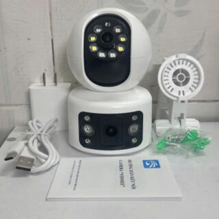 Camera Wifi Ip 2 Khung Hình Yoosee U19T Trong Nhà 8.0Mpx Siêu Nét, Góc Rộng, Quay 360 Độ Đàm Thoại 2 Chiều, Có Màu Ban Đêm