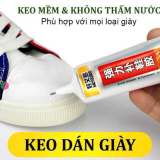 Keo Dán Giày Dép Chuyên Dụng 1688 Haoyouduo 60 Ml Trong Suốt Siêu Dính Chống Thấm Nước
