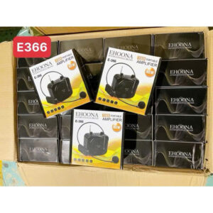 Loa Trợ Giảng Cao Cấp Chính Hãng Ehoona E366 Tặng Kèm Micro Có Dây Và Không Dây