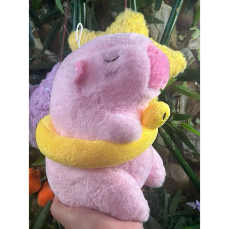 Gấu Bông Capybara Mini 20Cm Nhiều Kiểu Dáng Vải Siêu Mềm Mịn