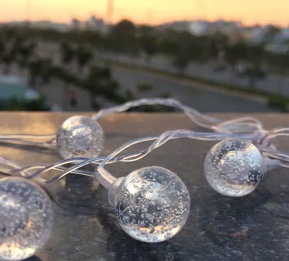 Đèn Led Bi Bọt Dây Trong 4M Chớp Đủ Màu Đèn Led Bi Bọt Dây Trong 4M Chớp Đủ Màu