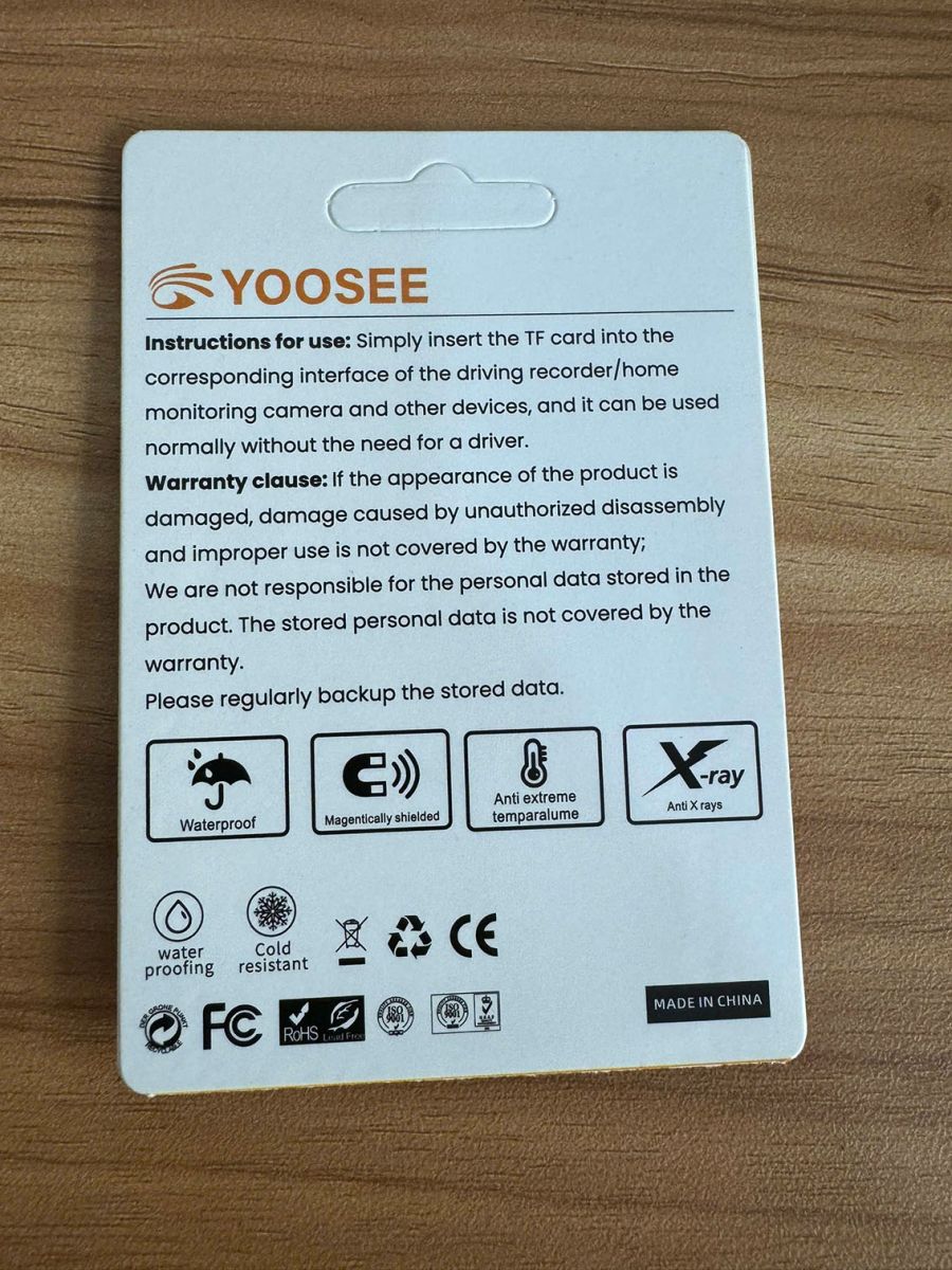 Thẻ Nhớ Micro Sd Yoosee 128Gb Tiện Lợi Tốc Độ Cao Thẻ Nhớ Micro Sd Yoosee 128Gb Tiện Lợi Tốc Độ Cao