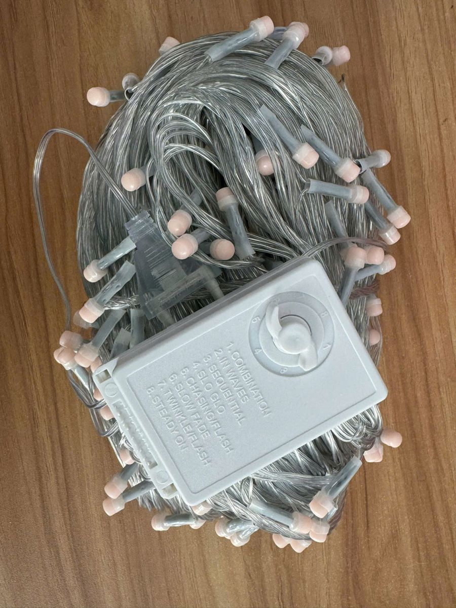 Dây Đèn Dp Màu Hồng Dài 80M Bóng Lớn V8 Có Box Và Đầu Nối Dây Đèn Dp Màu Hồng Dài 80M Bóng Lớn V8 Có Box Và Đầu Nối
