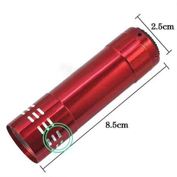 Đèn Led 9 Bóng Vỏ Nhôm Ánh Sáng Trắng Tiện Dụng Đèn Led 9 Bóng Vỏ Nhôm Ánh Sáng Trắng Tiện Dụng