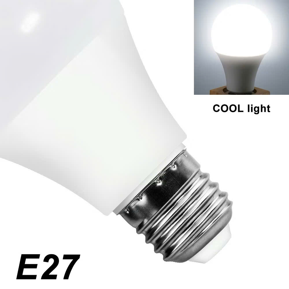 Bóng Đèn Led Bulb Tròn Tiết Kiệm Điện Kín Chống Nước 12W Ánh Sáng Trắng