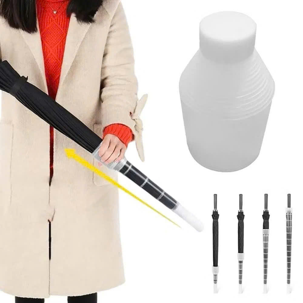 Cây Dù Che Mưa Nắng Có Ống Bảo Vệ Bằng Nhựa Chống Nước