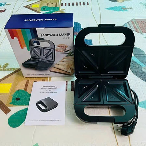 Máy Làm Bánh Hotdog Sandwich Maker Zj-201 Công Suất 750W Tiện Dụng Máy Làm Bánh Hotdog Sandwich Maker Zj-201 Công Suất 750W Tiện Dụng