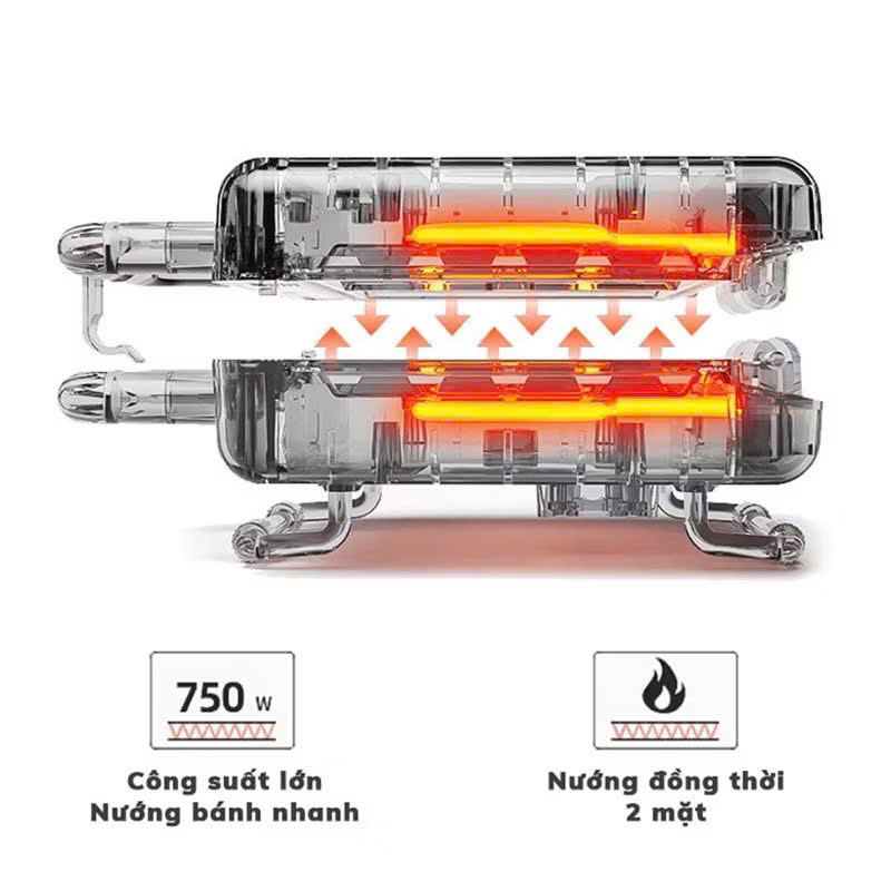 Máy Làm Bánh Hotdog Sandwich Maker Zj-201 Công Suất 750W Tiện Dụng Máy Làm Bánh Hotdog Sandwich Maker Zj-201 Công Suất 750W Tiện Dụng