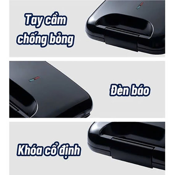 Máy Làm Bánh Hotdog Sandwich Maker Zj-201 Công Suất 750W Tiện Dụng Máy Làm Bánh Hotdog Sandwich Maker Zj-201 Công Suất 750W Tiện Dụng