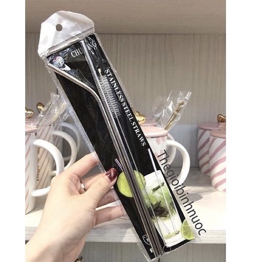 Combo 3 Món Ống Hút Cho Ly Giữ Nhiệt Yeti Thái Lan