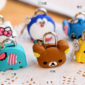 Ổ Khóa Mini Hình Thú Dễ Thương Nhiều Hình